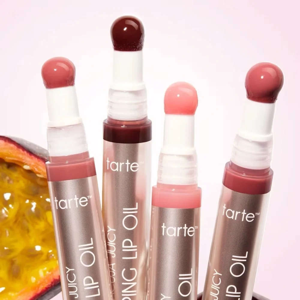 NEW Tarte ‘Rose’ Maracuja Juicy Plumping Lip Oil
